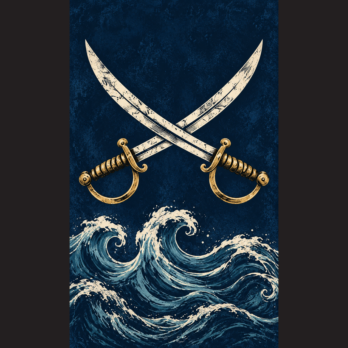 Crossed Cutlasses Flag