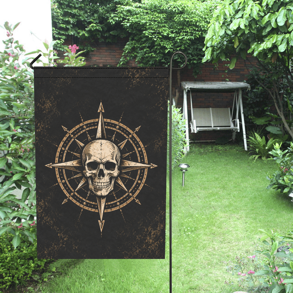 Skull and Compass Flag